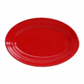 Tuxton, Platter, Concentrix, Cayenne, 13 3/4" x 10 1/2"
