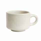 Tuxton, Stackable Cup, Reno Nevada, Eggshell, 7 oz