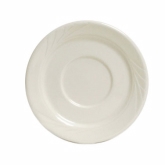 Tuxton, Saucer, Monterey, Eggshell, Embossed, 5 1/2"