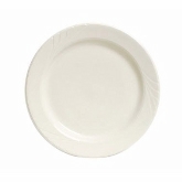 Tuxton, Plate, Monterey, Eggshell, Embossed, 6 1/4",