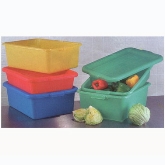 Vollrath, Color Mate Food Storage Box, 5" Deep, Blue
