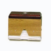Vollrath Straw Boss Jr. Dispenser, Wrapped, Single-Sided, 200 Capacity, 9" L x 4" W x 7" H