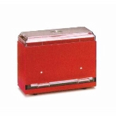 Vollrath Straw Boss Jr. Dispenser, Single-Sided, 9" L x 4" W x 7" H, Light Oak Woodgrain