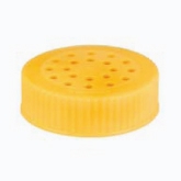 Vollrath Shaker Dredge Lid, Large, Plastic, Yellow