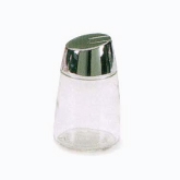 Vollrath Dripcut Sugar Pourer, 12 oz, Glass, Chrome-Plated Top