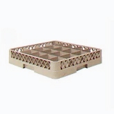 Vollrath, Rack-Master Dishwasher Stock Rack, Cup, 20 Comp., w/1 Open Extender, Handles, Beige