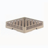 Vollrath Rack-Master Dishwasher Stock Rack, Glass, 36 Comp., Handles, Beige