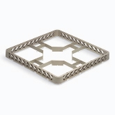 Vollrath Traex 5-Compartment Extender, Full-Size, 1 9/16" H x 19 3/4" W x 19 3/4" L, Beige