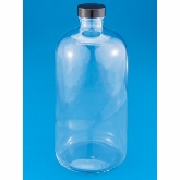 Uline, Boston Round Glass Bottle, 32 oz, Clear