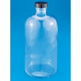 Uline, Boston Round Glass Bottle, 32 oz, Clear