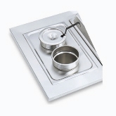 Vollrath Adaptor Plate, w/Two 6 3/8" Inset Holes