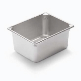 Vollrath, Super Pan V Food Pan, 1/4 Size, 6" Deep, S/S Edges