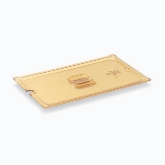 Vollrath, Super Pan Slotted Cover, 1/4 Size, Amber, High-Temp Plastic