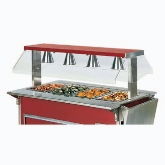 Vollrath Access Buffet, Non-Adjustable Height, Breath Guard For 46" Signature Server Classic Base Unit