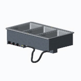 Vollrath 3 Well Hot Mod Drop-In w/Thermostatic Control, Auto Fill and Manifold Drains, AMPS 25