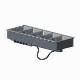 Vollrath 5 Well Hot Modular Drop-In w/Infinite Controls and Manifold Drains, AMPS 15.0