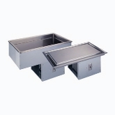 Vollrath 6 Pan Frost Top Modular Drop-In, S/S, Recessed Drip Flange w/Drain, 1/2 Hp Compressor