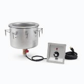 Vollrath Soup Well, Modular Drop-In w/Thermostatic Control, Holds 7 1/4 qt inset, S/S Well, 120v/60/1 ph