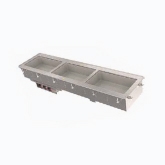 Vollrath Two-Well Hot Short Sided Drop-In, Infinite Controls, Autofill and Manifold Drains, AMPS 10.4