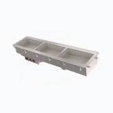 Vollrath Two-Well Hot Short Sided Drop-In, Thermostatic Controls, Autofill and Manifold Drains, AMPS 10.4