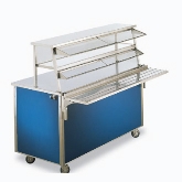 Vollrath Double Deck Classic Cafeteria Breath Guard For 88" ADA Signature Units