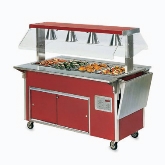 Vollrath Right Side Plate Rest - ADA Signature Server Classic - 28", 7" Overall Width
