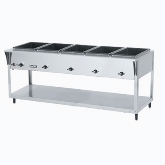 Vollrath Servewell SL-Hot Food Table, 5 Well, S/S, 3500 Watts Total