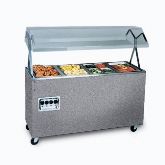 Vollrath, Portable 4 Well Hot Food Station, w/Granite Wrapper, 60" x 24" x 57", Open Storage Base, 5 20p