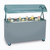 Vollrath, Utility Station w/Cherry Woodgrain Wrapper, 46" L, 24" W x 57" H, Open Cabinet Base