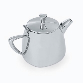 Vollrath Triennium Teapot, 12 oz, 3" H, S/S, Hollow Tubular Handle