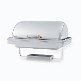 Vollrath New York, New York Chafer, 9 qt, Fully Retractable Rect, Drop-In, S/S, Mirror-Finish