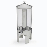 Vollrath NY, NY 2 Gallon Cold Beverage Dispenser, Mirror Polished Base, w/Chrome Accent on Cover Knob