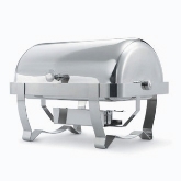 Vollrath Orion Fully Retractable Chafer, Full Size, 9 qt, Mirror-Finish S/S