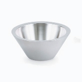 Vollrath Conical Bowl, Double Wall Insulated, Medium, 2.45 qt, S/S