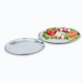 Vollrath Tray, 13 7/8" x 3/4", Round, S/S