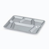 Vollrath Six Compartment Mess Tray w/Lugs, S/S, 15 1/2" x 11 5/8" x 3/4"