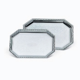 Vollrath Odyssey Serving Tray, Small, Octagon, Chrome Plated