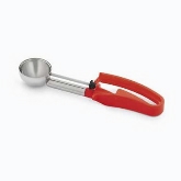 Vollrath Disher, Extended Length, Size 24, 1.52 oz, Red Squeeze