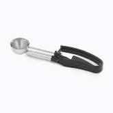 Vollrath Disher, Extended Length, Size 30, 1.13 oz, Black Squeeze