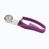 Vollrath, Allergen Safe Disher, Standard Length, Size 40, .72 oz, Orchid Squeeze
