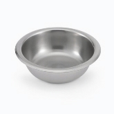 Vollrath Soup Bowl, 16.3 oz, 6" Outside dia., 1 3/4" H, S/S