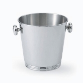 Vollrath Wine Bucket w/Side Knob Handles, 8 1/4" dia. X 7 3/4"H, Single Bottle Bucket, S/S