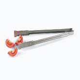 Vollrath VersaGrip Tong, One-Piece, 12", S/S, Springless Design, Ergonomic Handle