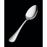 Vollrath Dessert Spoon, S/S, 7 3/8" Overall Length, Brocade, Mirror-Finish