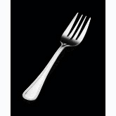 Vollrath 4-Tine Salad Fork, S/S, 6 1/2" Overall Length, Brocade, Mirror-Finish