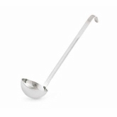 Vollrath Ladle, One-Piece, 12 oz, S/S, 12 1/8" Grooved Hooked Handle w/Satin Finish