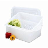 Vollrath, Drain Box Pack, Plastic, 15" W x 20" D x 7" H