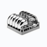 Vollrath Insert, Insert Designed to Hold Insulated Trays, Chrome Plated Wire