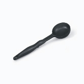 Vollrath Nylon Round Solid Spoodle, Black, 3 oz, 12 1/8" Length, 2 13/16" Bowl dia.