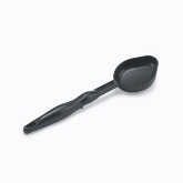 Vollrath Nylon Oval Solid Spoodle, Black, 4 oz, 3 3/4" x 3 1/2" Bowl dia.